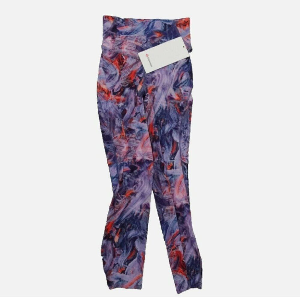 NWT lululemon Base Pace HR Crop 23"  - Multicolor - Picture 3 of 5